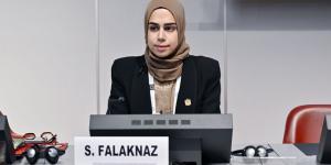انتخاب سارة فلكناز عضوا في لجنة مسائل الشرق الأوسط بالاتحاد البرلماني الدولي